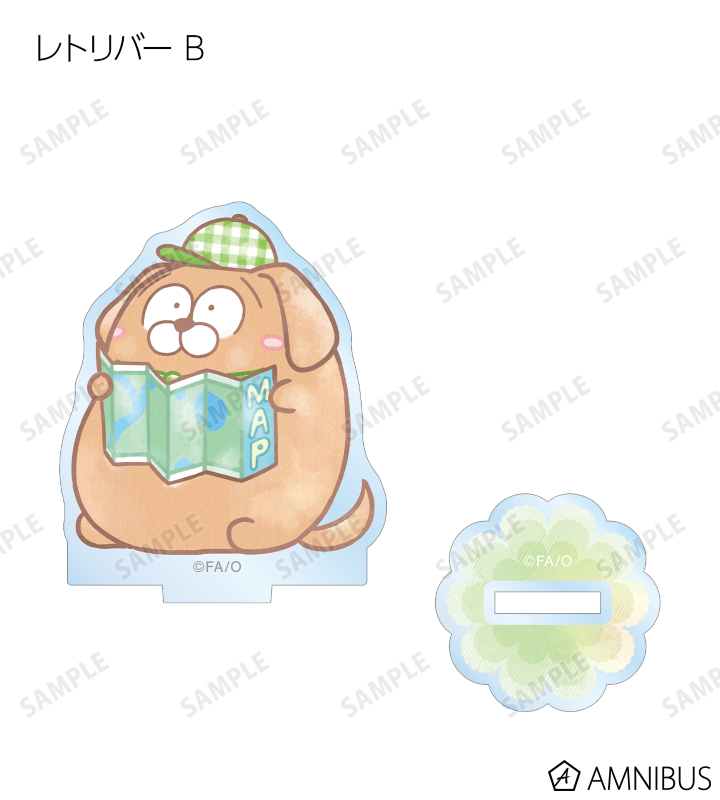 雑貨　【BOX】おそ松さん 松犬 トレーディング Ani-Art aqua label アクリルスタンド 松犬 - トレーディング Ani-Art aqua label アクリルスタンド