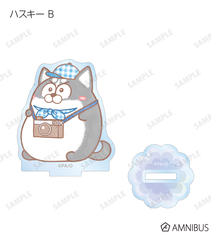 雑貨　【BOX】おそ松さん 松犬 トレーディング Ani-Art aqua label アクリルスタンド 松犬 - トレーディング Ani-Art aqua label アクリルスタンド