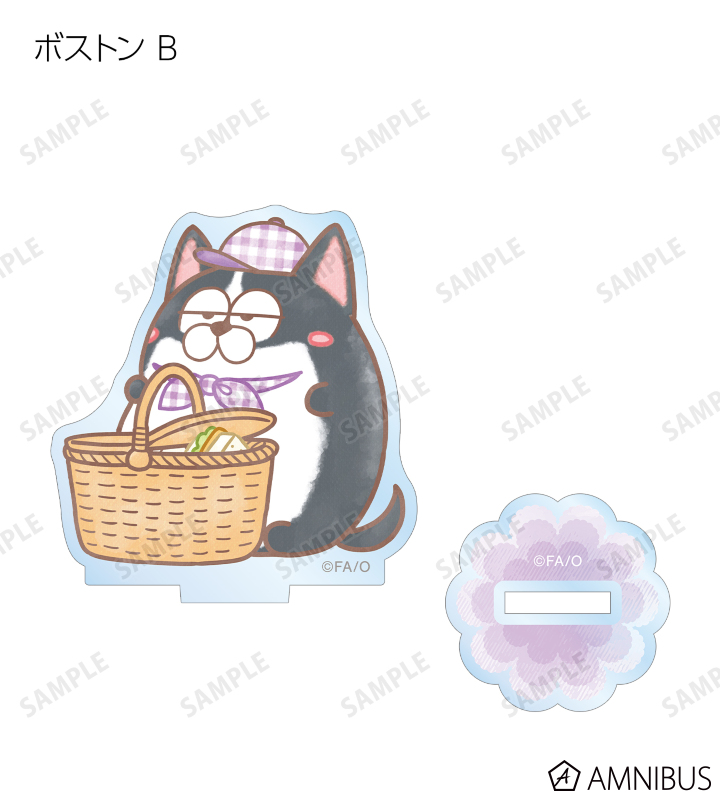 雑貨　【BOX】おそ松さん 松犬 トレーディング Ani-Art aqua label アクリルスタンド 松犬 - トレーディング Ani-Art aqua label アクリルスタンド