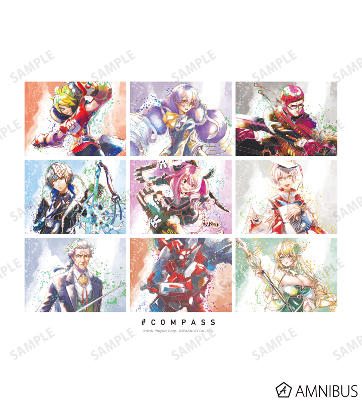 コンパス 戦闘摂理解析システム - Ani-Art aqua label