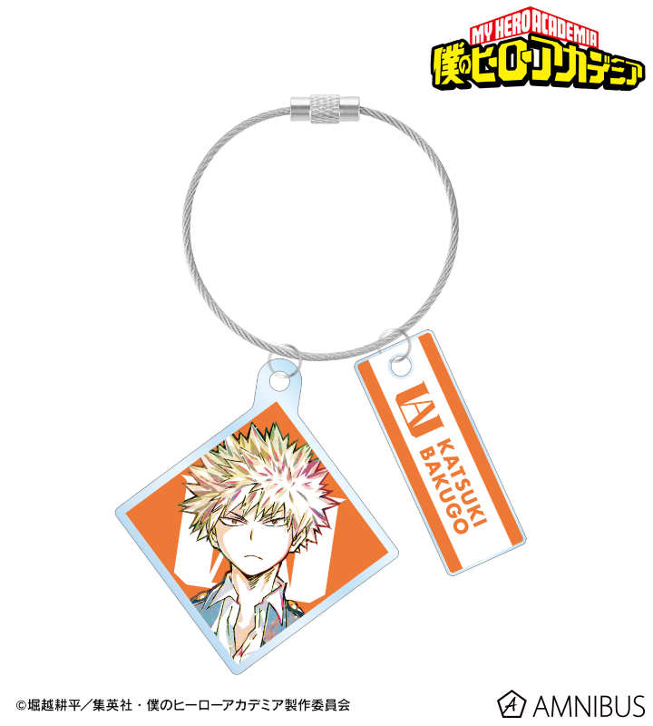 爆豪勝己 Ani-Art 第4弾 2連ワイヤーアクリルキーホルダー