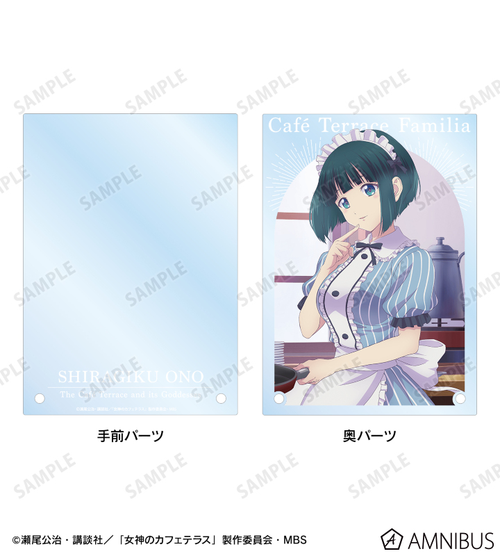 小野 白菊 A6ダブルアクリルパネル