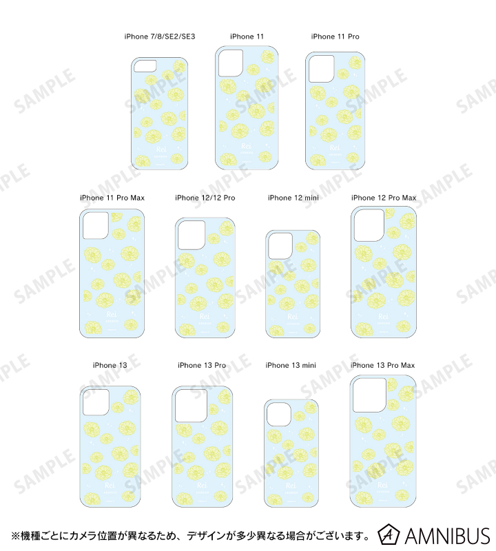 白椋 れい グリッターiPhoneケース