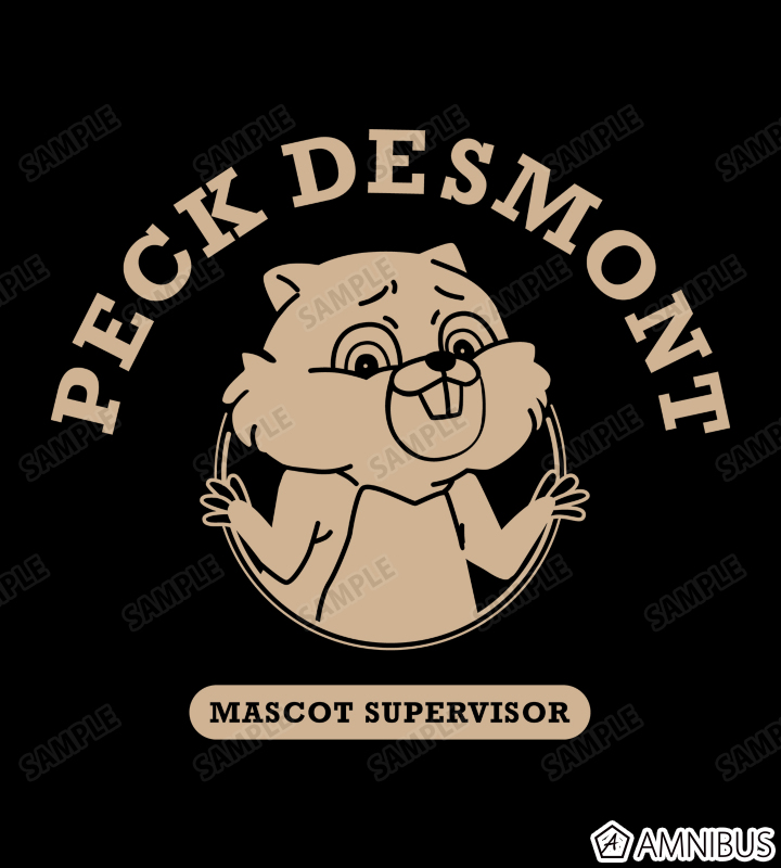 ペック・デズモント カレッジTシャツ