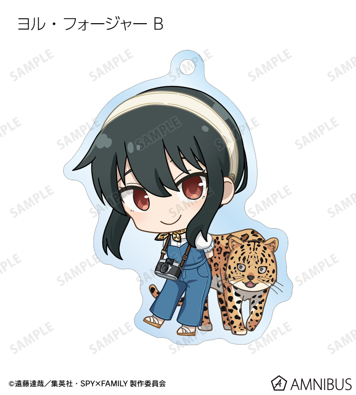 キーホルダー　【BOX】SPY×FAMILY 東武動物公園コラボ トレーディング ちびキャラ アクリルキーホルダー SPY×FAMILY - 東武動物公園コラボ トレーディング ちびキャラ