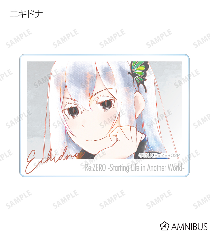 キャラカード　【ボックス】Re：ゼロから始める異世界生活 トレーディング Ani-Art aqua label アクリルカード Re:ゼロから始める異世界生活 - トレーディング Ani-Art aqua