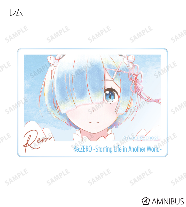 キャラカード　【ボックス】Re：ゼロから始める異世界生活 トレーディング Ani-Art aqua label アクリルカード Re:ゼロから始める異世界生活 - トレーディング Ani-Art aqua