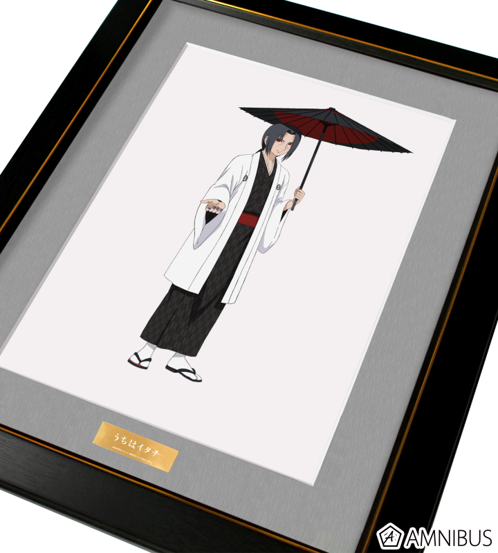 NARUTO イタチ ファイングラフ NARUTO ナルト 描き下ろしイラストキャラファイングラフ うちは