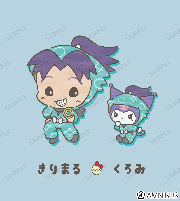 摂津のきり丸×クロミ Tシャツ