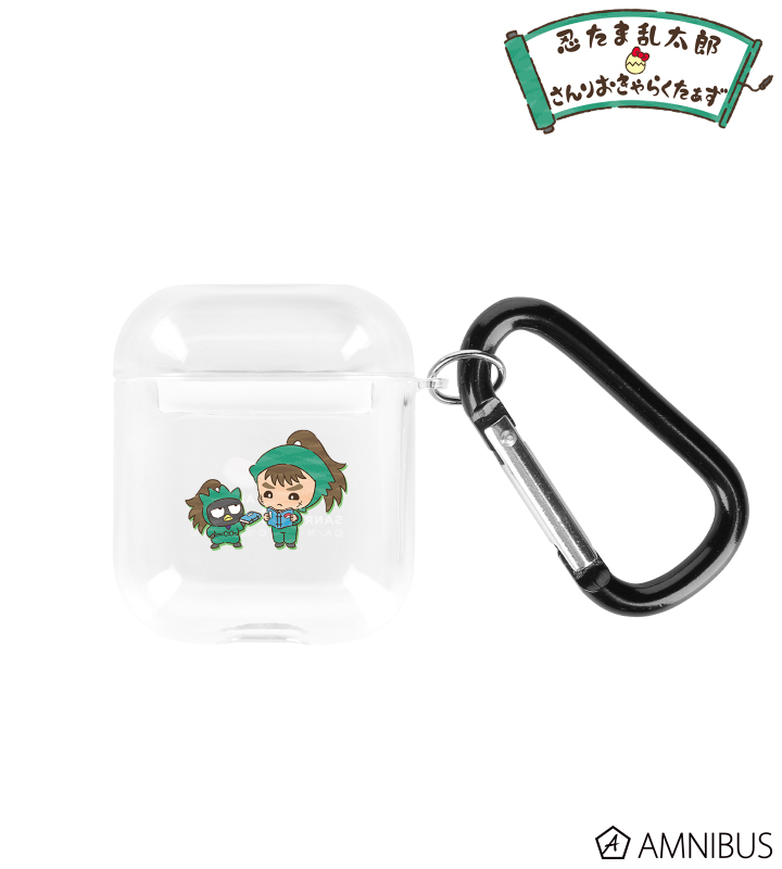 中在家長次×バッドばつ丸 AirPodsケース