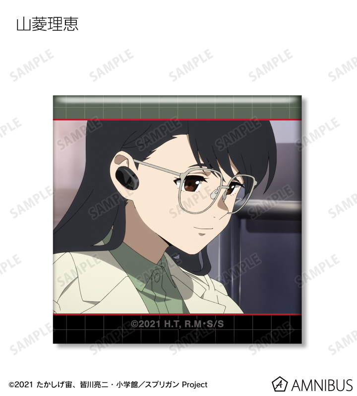 バッジ・ビンズ　【BOX】スプリガン トレーディング場面写スクエア缶バッジ アニメ『スプリガン』 - トレーディング場面写スクエア缶バッジ
