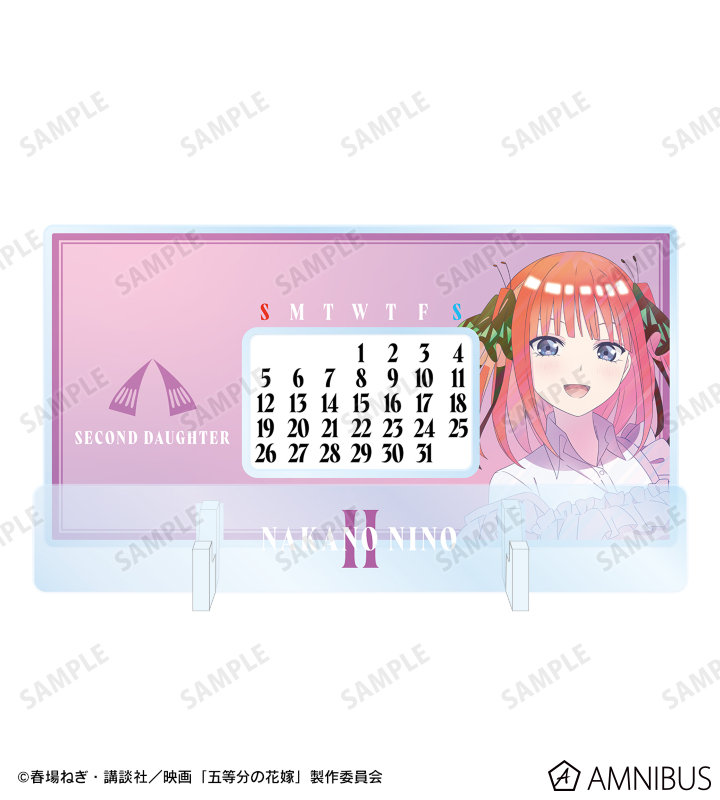 アウターウェア　中野二乃(制服エプロンver.) 描き下ろしイラスト Ani-Art clear label バックプリントジップパーカー ホワイト メンズLサイズ 「映画 五等分の花嫁」 映画 五等分の花嫁_(サイズ/L)_描き下ろしイラスト 中野二乃