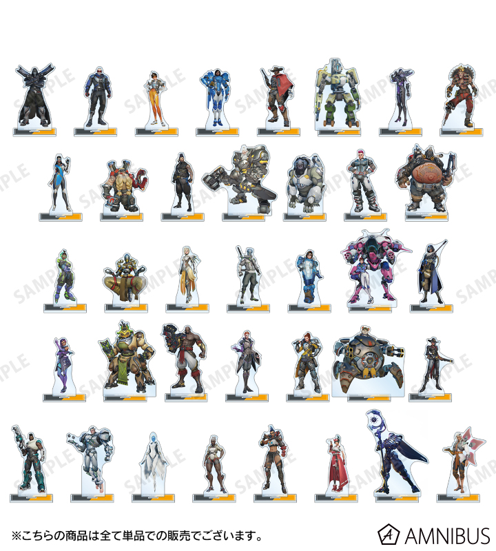 OVERWATCH2 ハンゾー アクリルスタンド セット オーバーウォッチ 2 - ハンゾー BIGアクリルスタンド | AMNIBUS