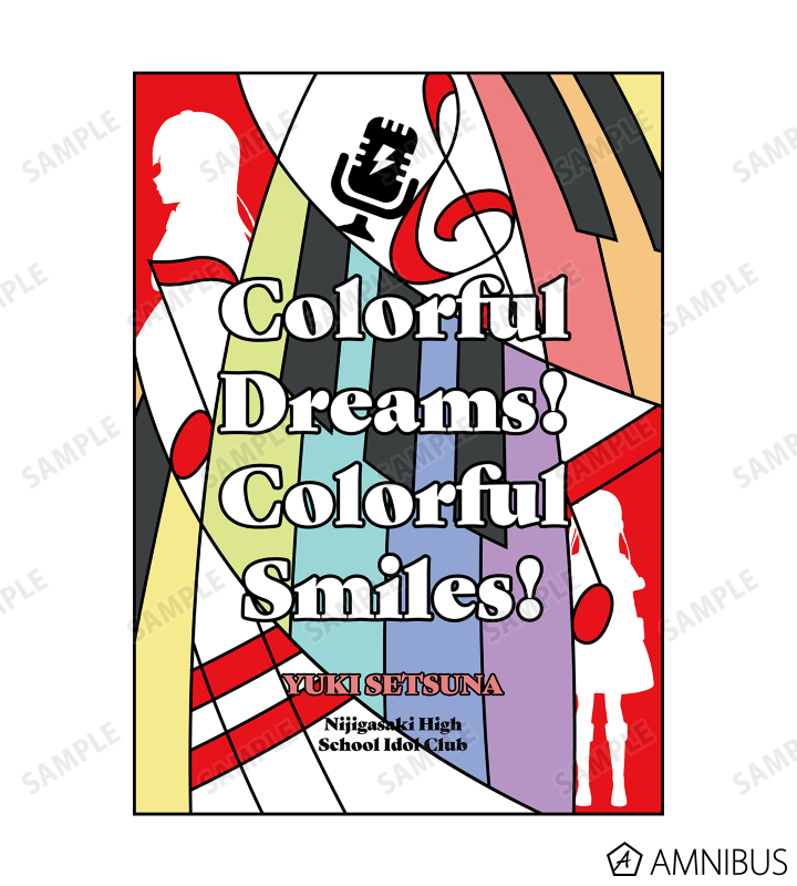 優木 せつ菜 Colorful Dreams! Colorful Smiles! 楽曲イメージTシャツ
