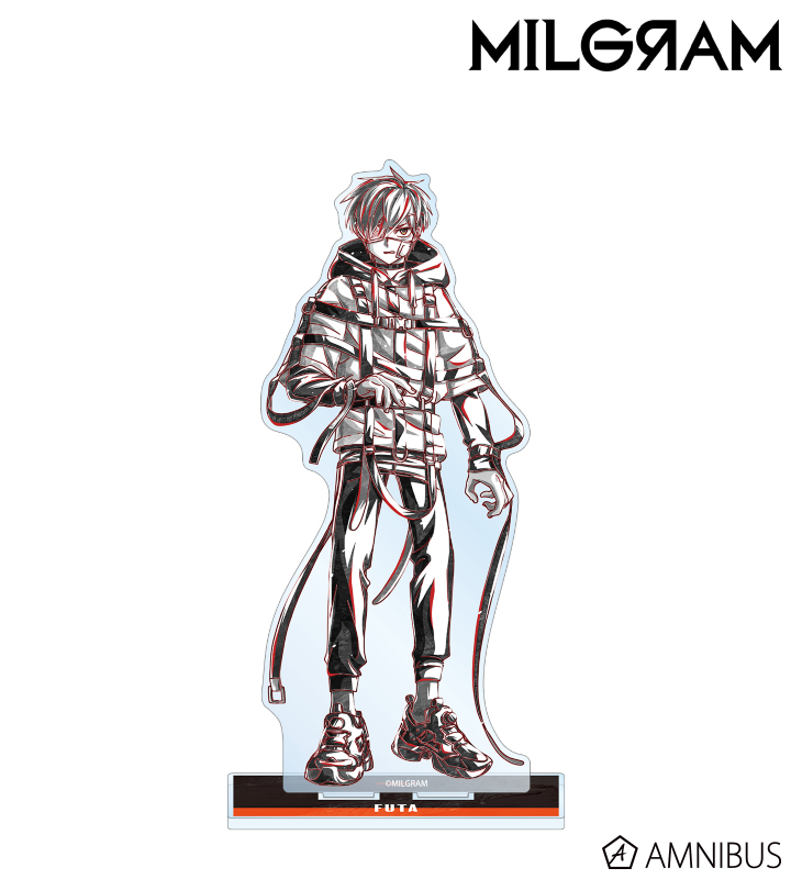 MILGRAM ミルグラム キャラファイングラフ A賞 フータ ミルグラム』公式ファンアート オンラインくじが7/19～販売