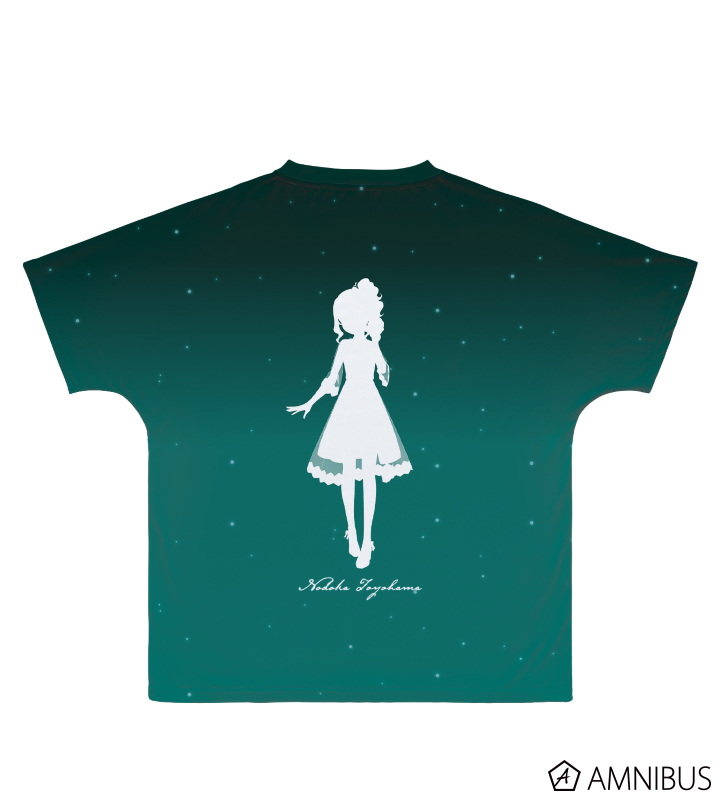 描き下ろしイラスト 豊浜のどか 星空ドレスver. フルグラフィックTシャツ