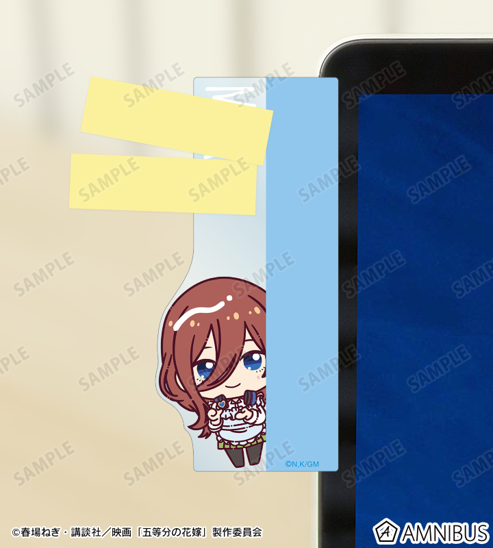 中野三玖 ちょこんと! 制服エプロンver. キャラメモボード