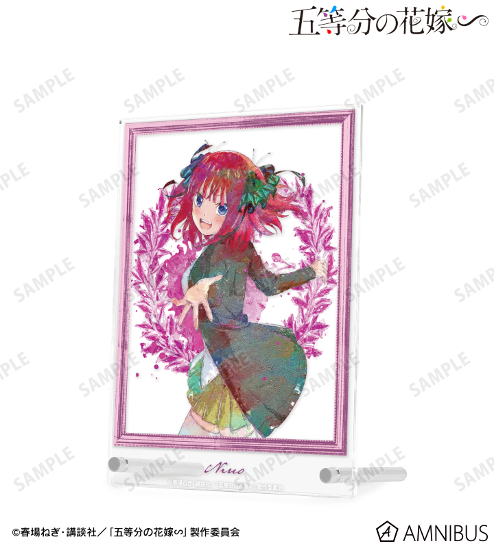 五等分の花嫁　中野二乃　等身大パネル 五等分の花嫁 三田製麺所 中野二乃 等身大パネル - メルカリ