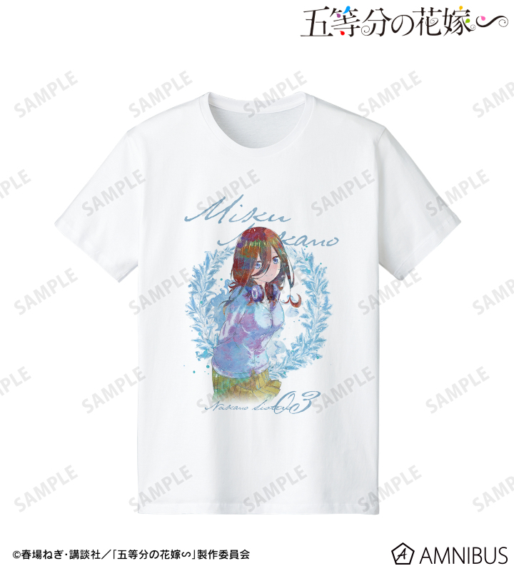五等分の花嫁∽ - 中野三玖 grunge CANVAS Tシャツ/メンズ