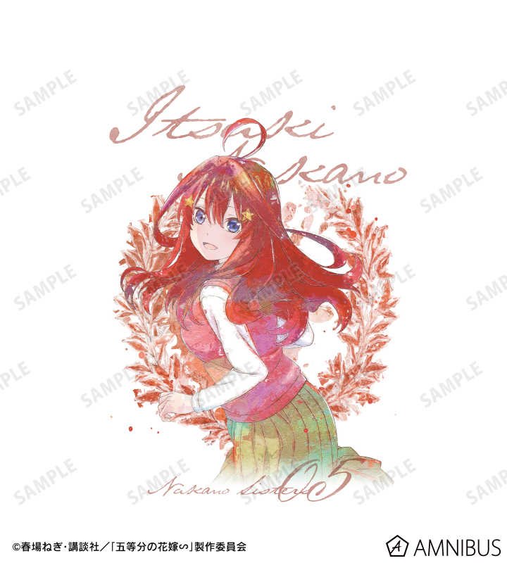 五等分の花嫁 Tシャツ・タオル 最終値下げ 5hanayome_tshirts_01.jpg