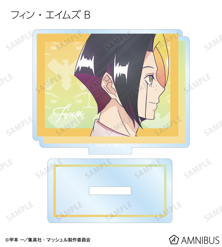 バッジ・ビンズ　【BOX】マッシュル-MASHLE- トレーディング Ani-Art clear label アクリルネームプレート TVアニメ「マッシュル-MASHLE-」 - トレーディング Ani-Art