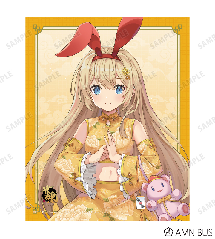 描き起こしイラスト 三上千織 チャイナドレスver. キャンバスボード