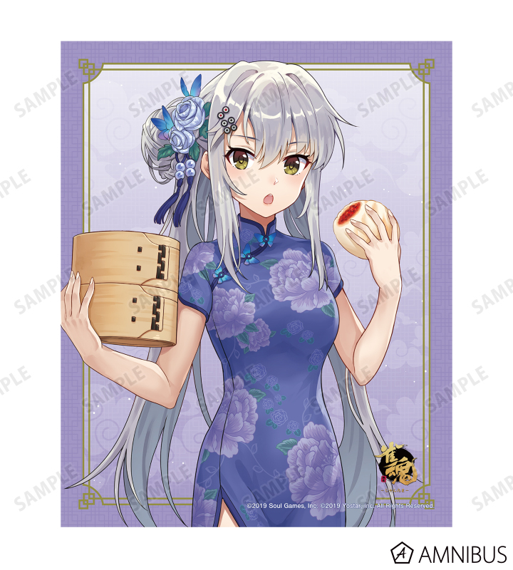 描き起こしイラスト 八木唯 チャイナドレスver. キャンバスボード