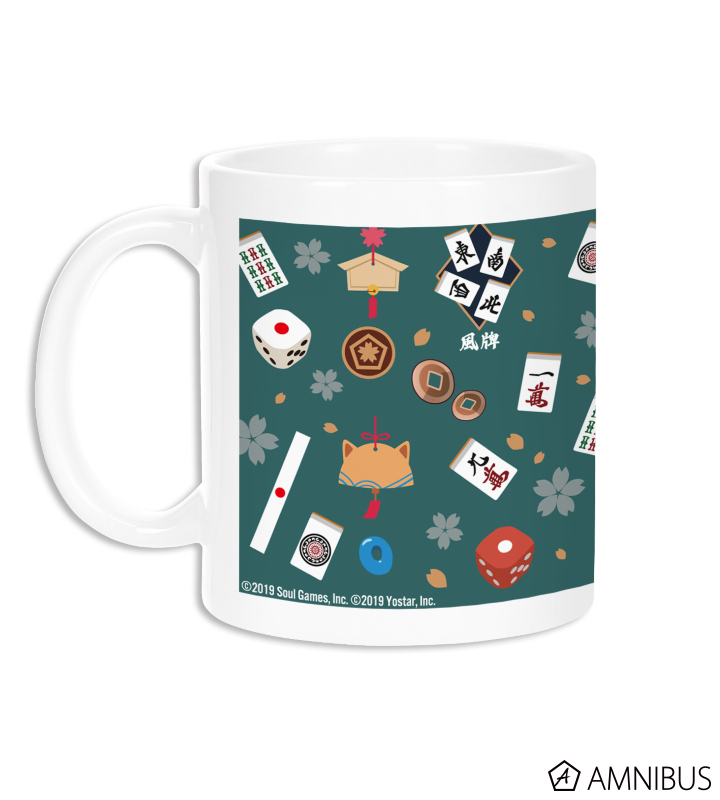 モチーフ柄 マグカップ