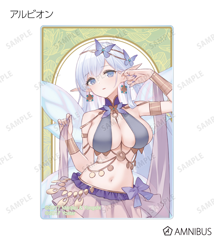 描き起こしイラスト 踊り子ver. トレーディングアクリルカード