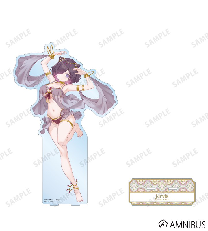 アズールレーン - 描き起こしイラスト ジャーヴィス 踊り子ver