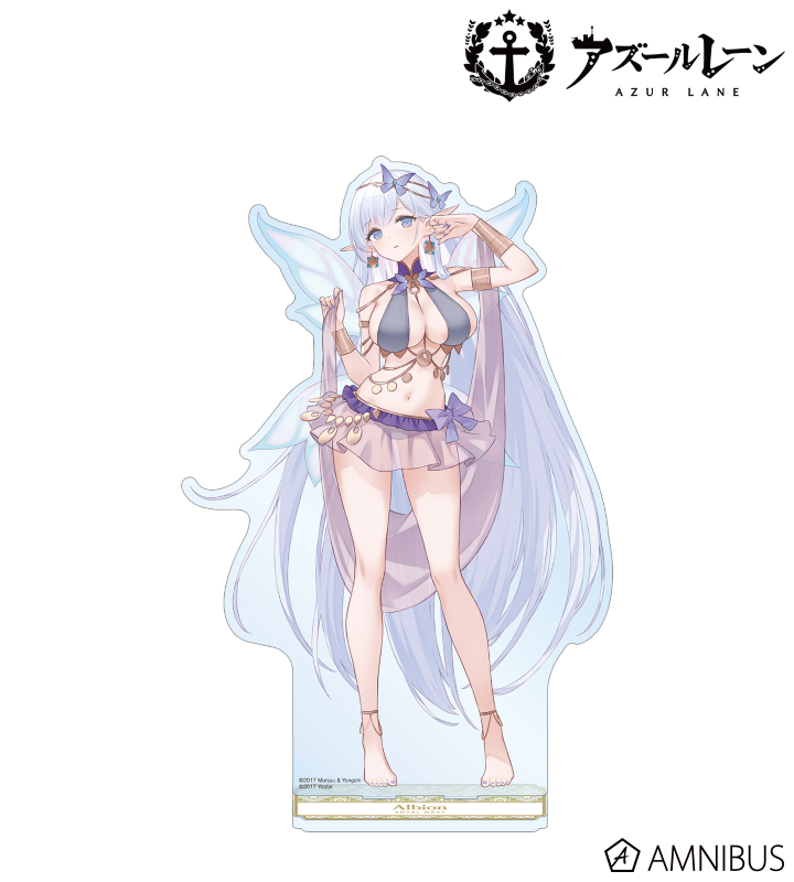 描き起こしイラスト アルビオン 踊り子ver. 1/7スケール 特大アクリルスタンド