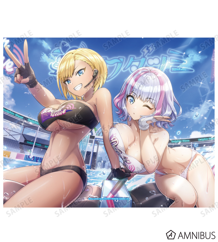 村早 麻汐&久々利 トモ キャンバスボード