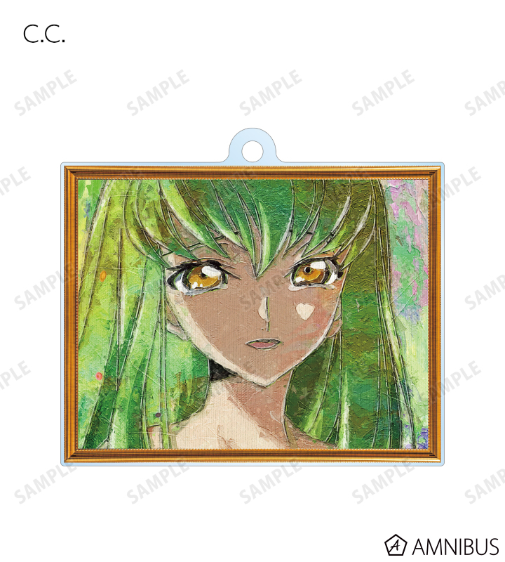 トレーディング grunge CANVAS アクリルキーホルダー