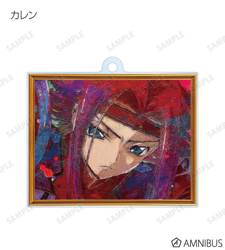 トレーディング grunge CANVAS アクリルキーホルダー