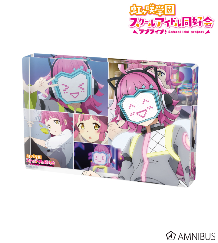 雑貨　ツナガルコネクト アクリルブロック 「ラブライブ!虹ヶ咲学園スクールアイドル同好会」 ラブライブ！虹ヶ咲学園スクールアイドル同好会 - ツナガル
