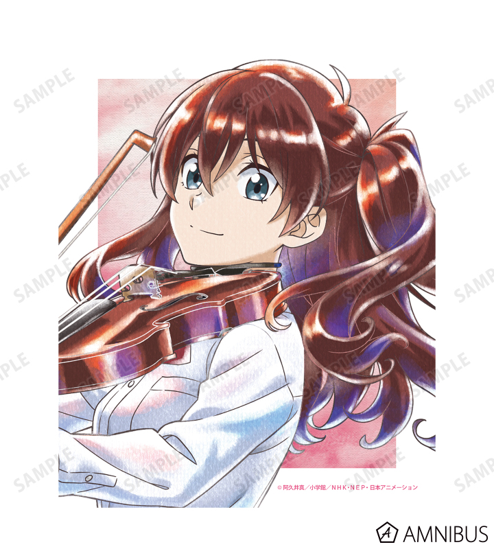 秋音 律子 Ani-Art aqua label キャンバスボード
