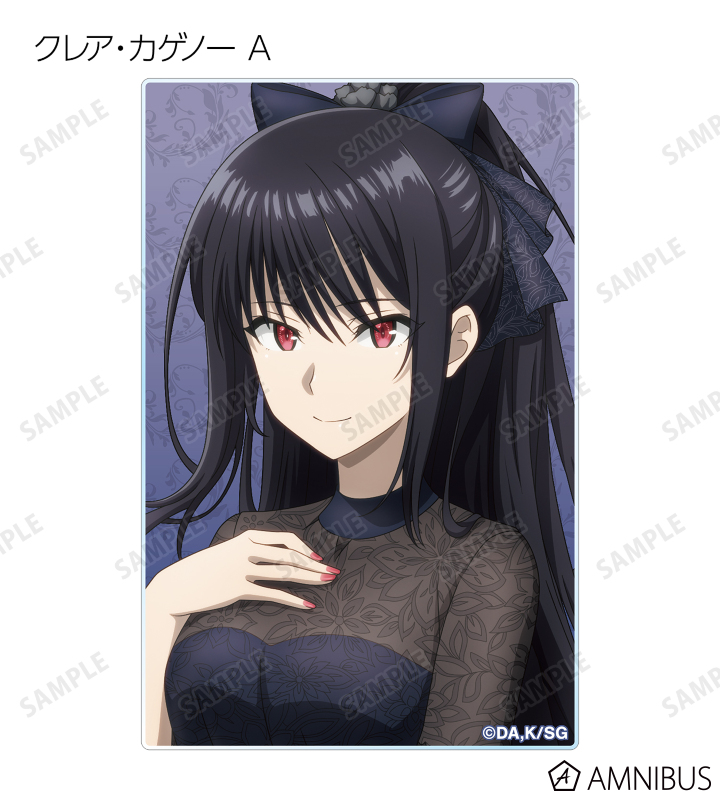 描き下ろしイラスト パーティードレスコードver. トレーディングアクリルカード