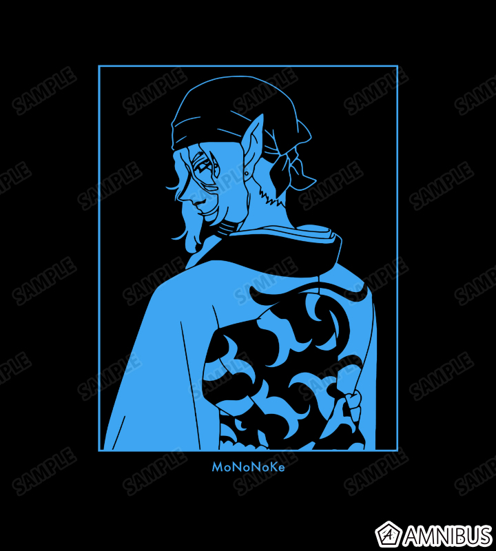 薬売り 箔プリントTシャツ