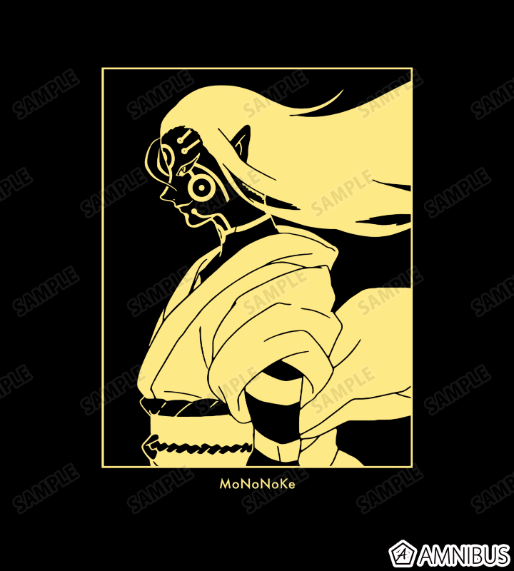 薬売り(ハイパーver.) 箔プリントTシャツ