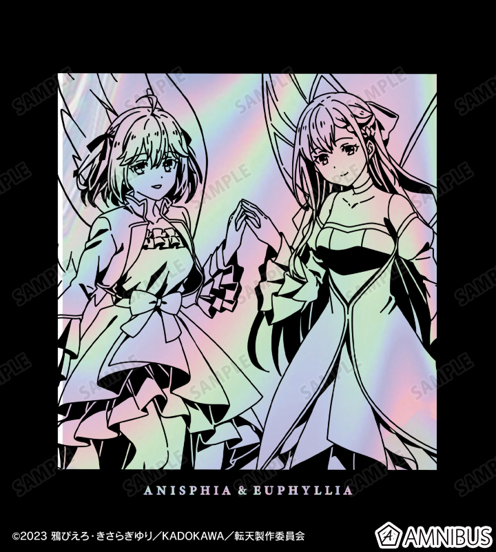 描き下ろし アニスフィア&ユフィリア 彼女と彼女の魔法革命ver. ホログラムTシャツ