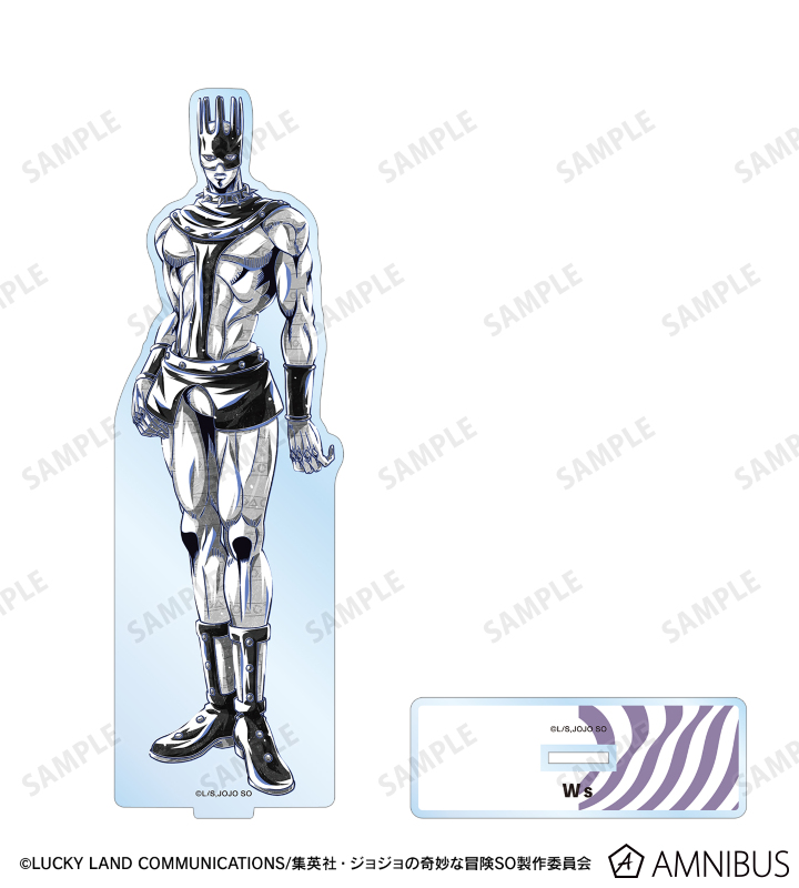 ジョジョの奇妙な冒険　Anime Expo会場限定　アクリスタンド ジョジョの奇妙な冒険 スターダストクルセイダース描き下ろしBIG