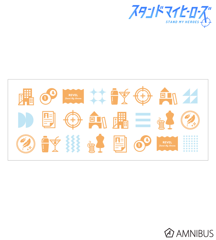 フェイスタオル Revel