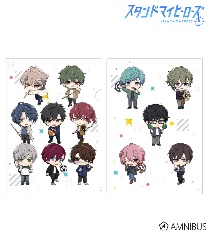ちびキャラ クリアファイル 集合 ver.B