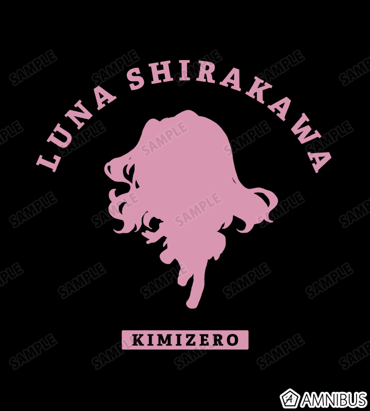 白河 月愛 カレッジTシャツ