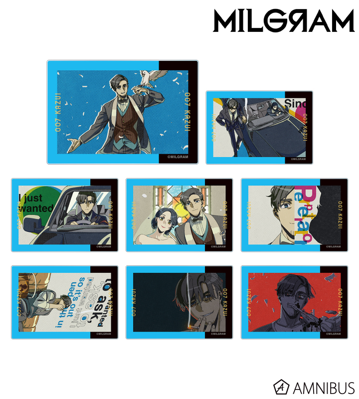 MILGRAM -ミルグラム- - トレーディング MV アクリルカード