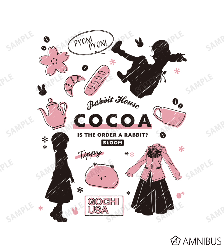 ココア Ani-Sketch Tシャツ