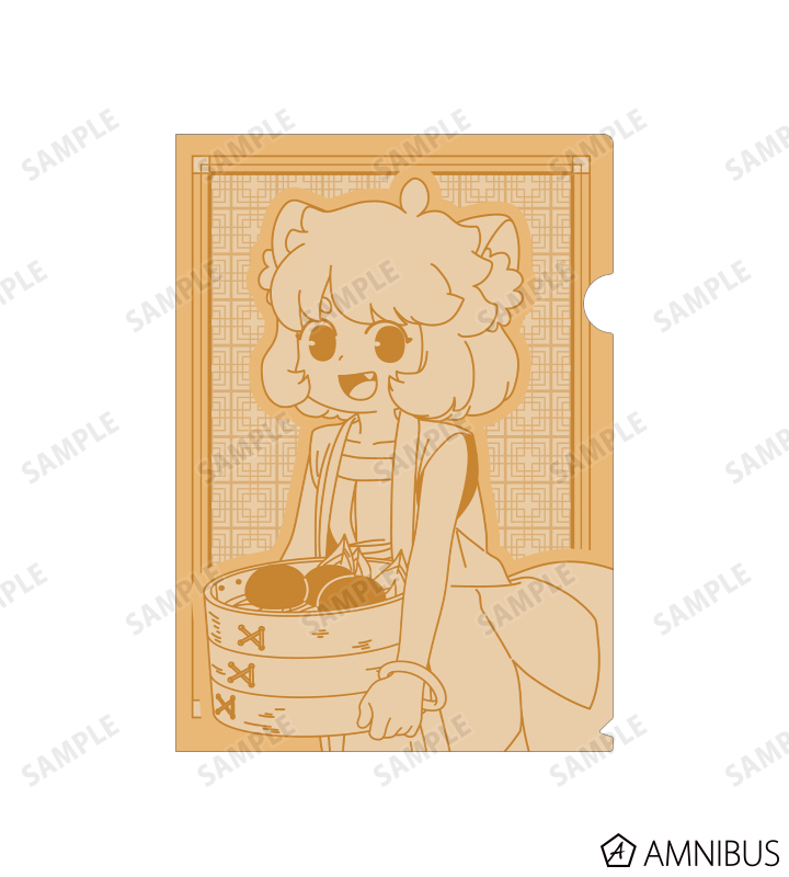 描き下ろしイラスト シュイ 飲茶ver. クリアファイル