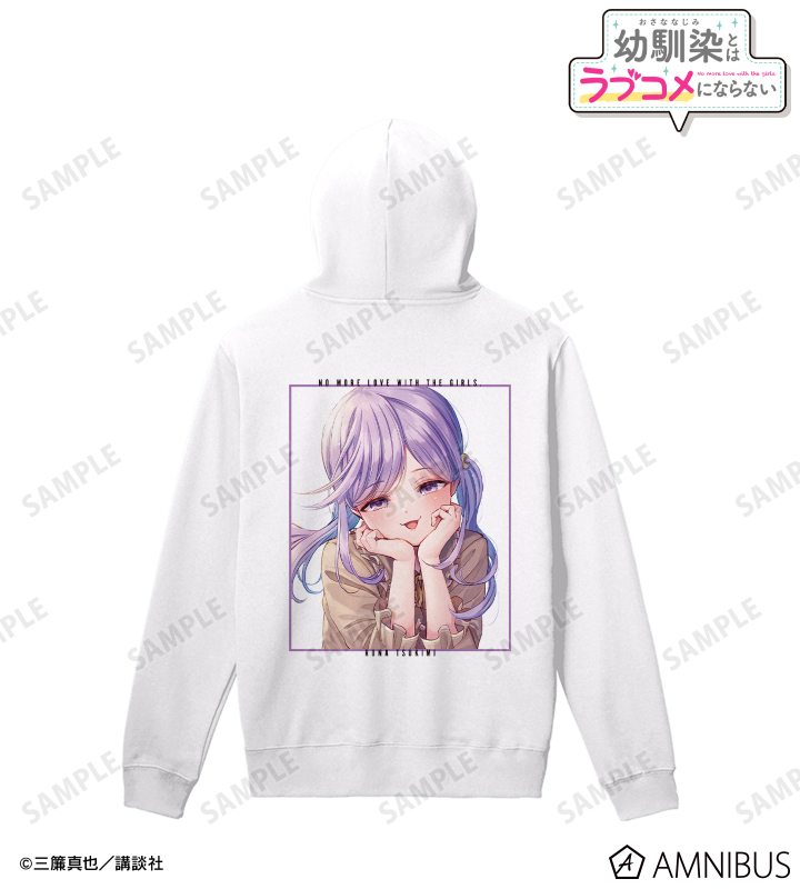 3巻表紙イラスト バックプリントパーカー