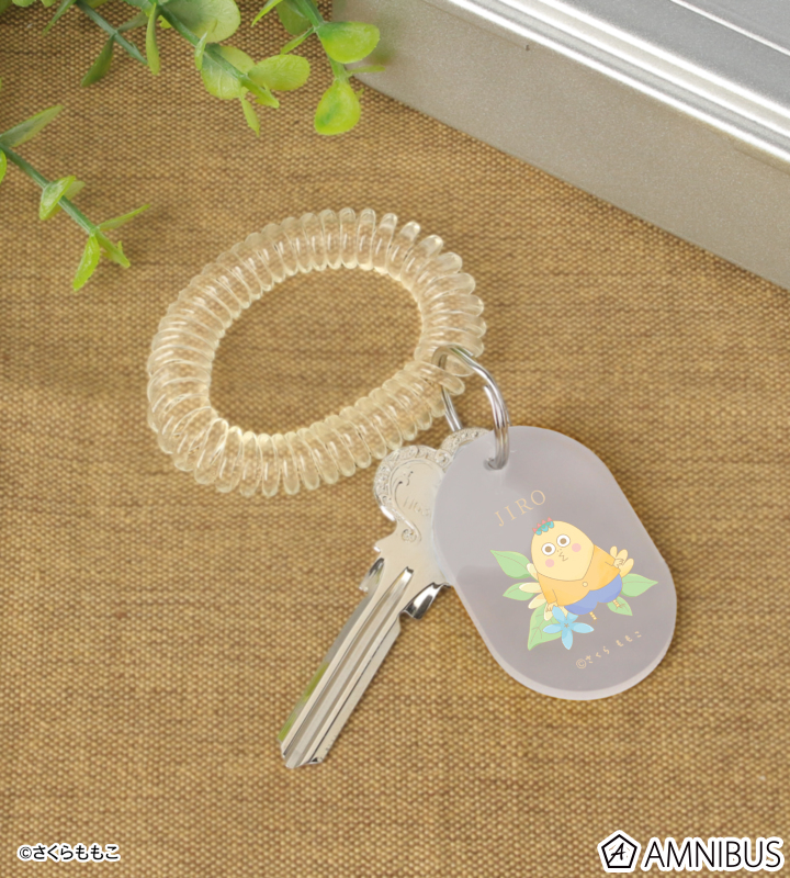 次郎 Botania ロッカーキー風アクリルキーホルダー