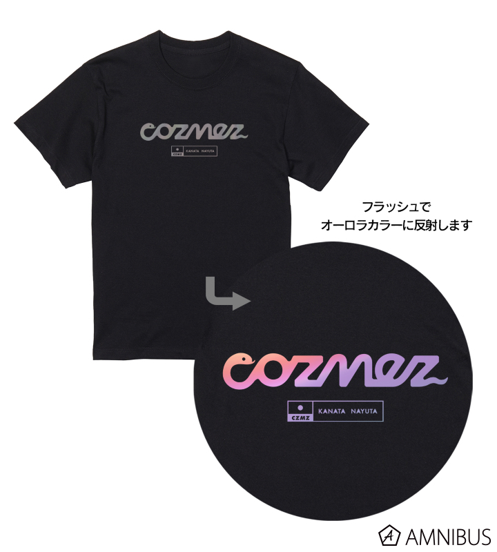 cozmez オーロラフラッシュTシャツ